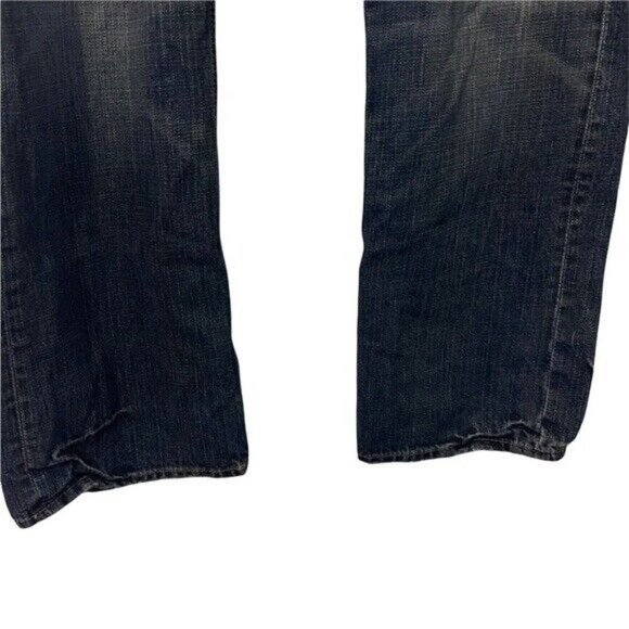 American Eagle Relaxed Fit Denim Blue Jeans Denim Men's Size 32 - Picture 6 of 8
